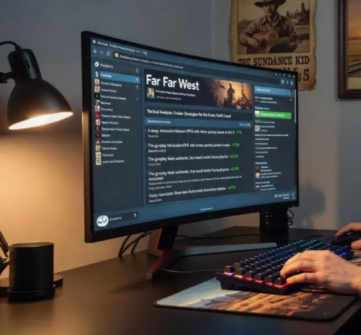 Opinie społeczności Steam na temat gry Far Far West